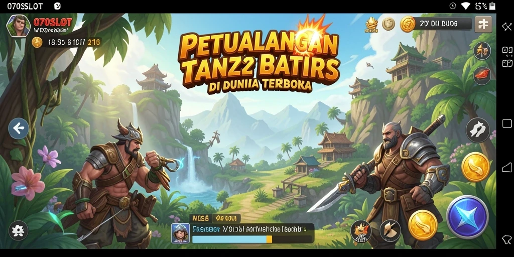 Gameplay 070SLOT menampilkan dunia terbuka yang luas dan interaktif.