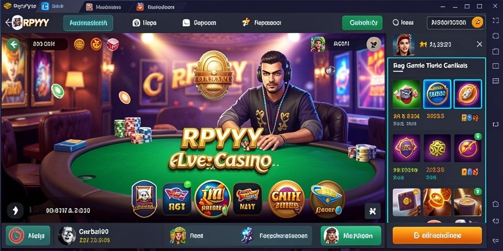 Gameplay Live Casino yang seru dan interaktif di RPYYY.